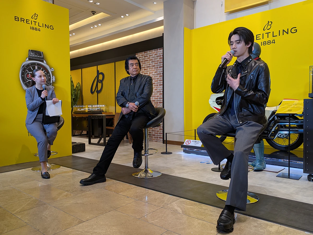 藤岡弘、と藤岡真威人