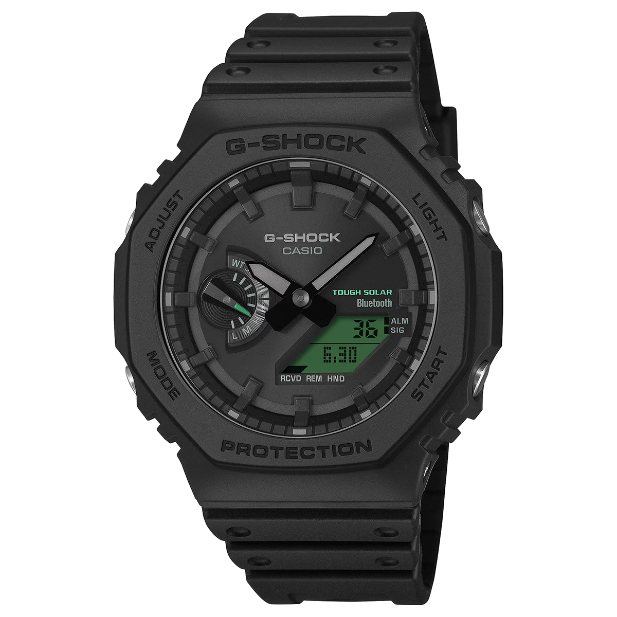 G-SHOCK「2100シリーズ BLACK AND ELECTRO GREEN」Ref.GA-B2100BEG-1AJF