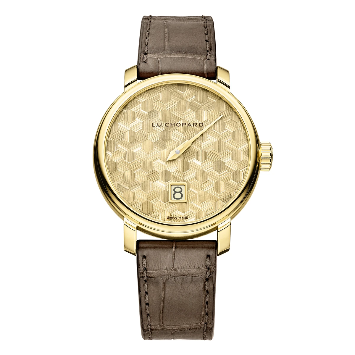 ショパール「L.U.C クアトロ スピリット 25 - ストロー マルケトリー エディション」Ref.161977-0003