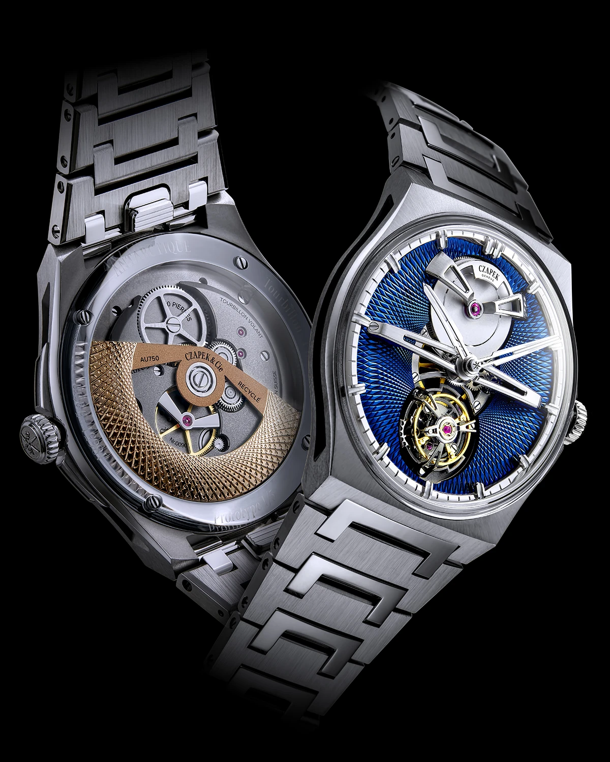 チャペック「アンタークティック・チタニウム ダークセクター コスミックブルー」