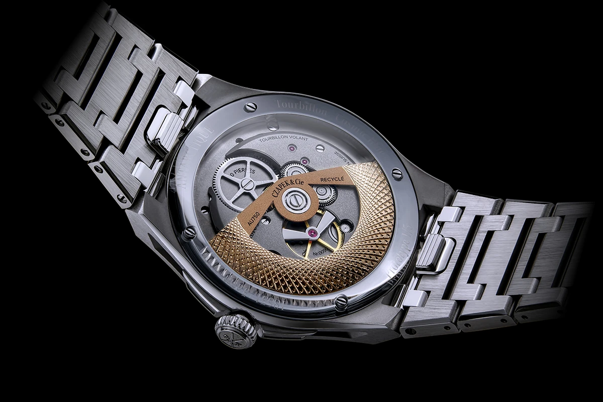 チャペック「アンタークティック・トゥールビヨン コスミックブルー」