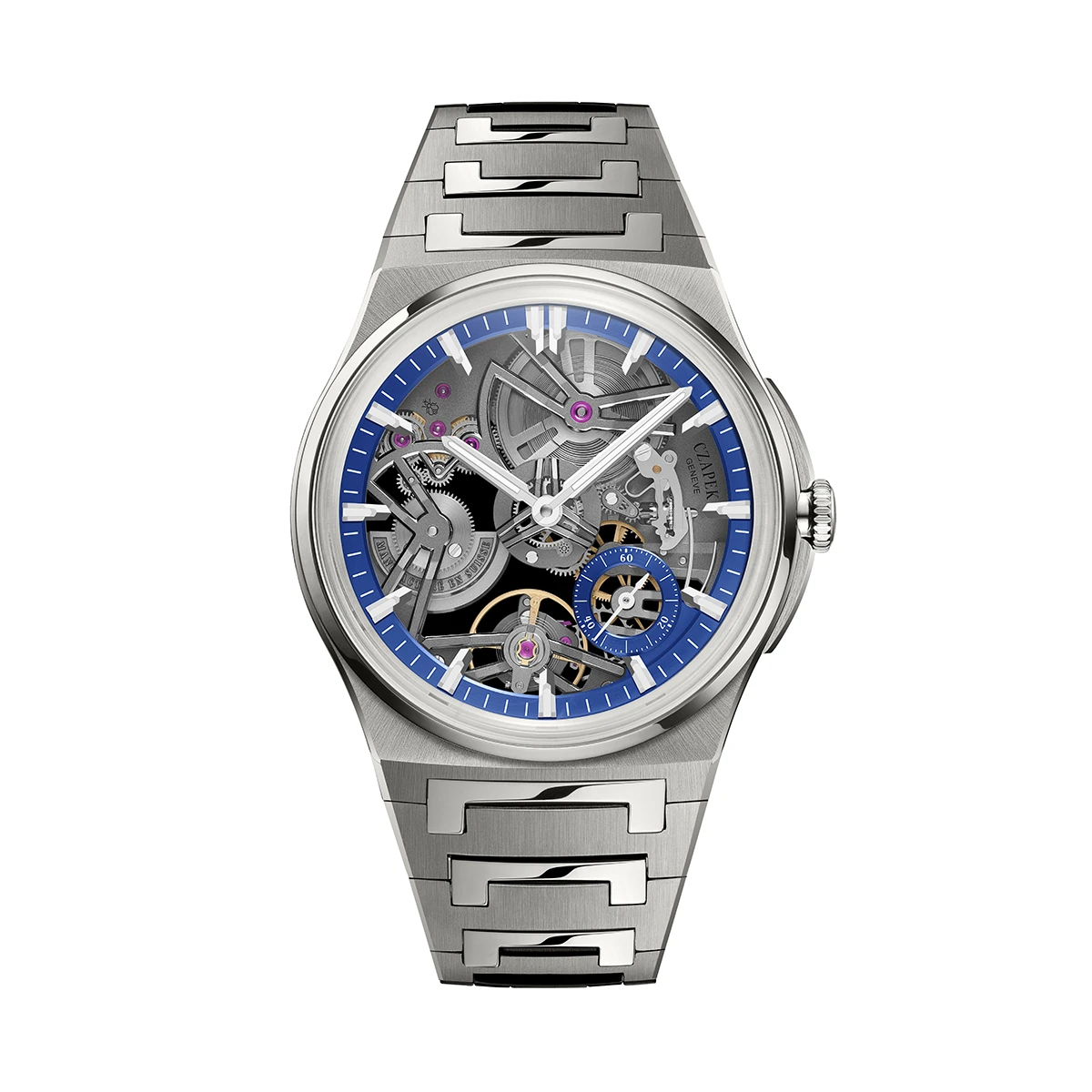 チャペック「アンタークティックS・レヴェラシオン チタニウム コスミックブルー」