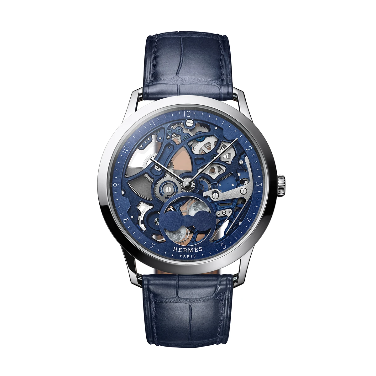 エルメス「スリム ドゥ エルメス スケレット リュンヌ」Ref.W408068WW00