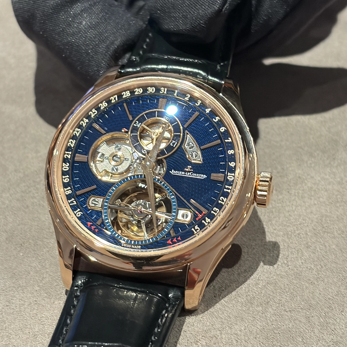 ジャガー・ルクルト マスター・ハイブリス・メカニカ・ウルトラスリム・ミニッツリピーター・トゥールビヨン」