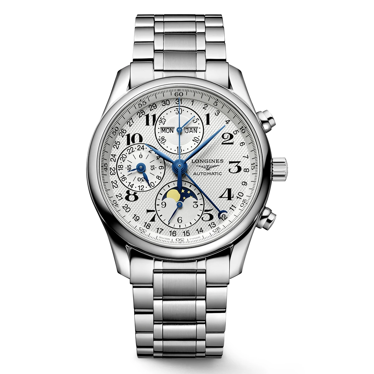 ロンジン マスターコレクション クロノ ムーンフェイズ