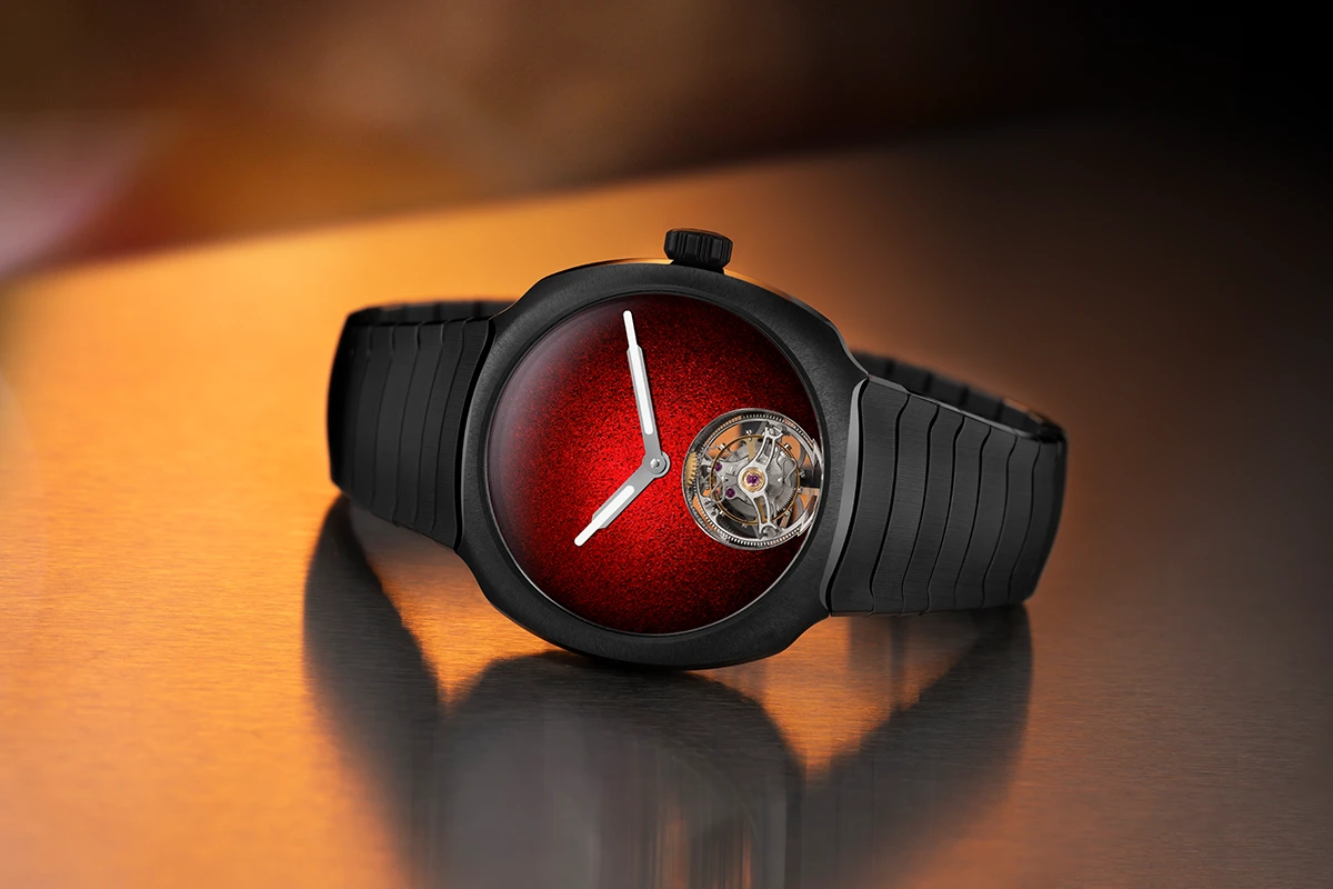 H.モーザー「ストリームライナー・トゥールビヨン コンセプト セラミック」Ref.6805-2100