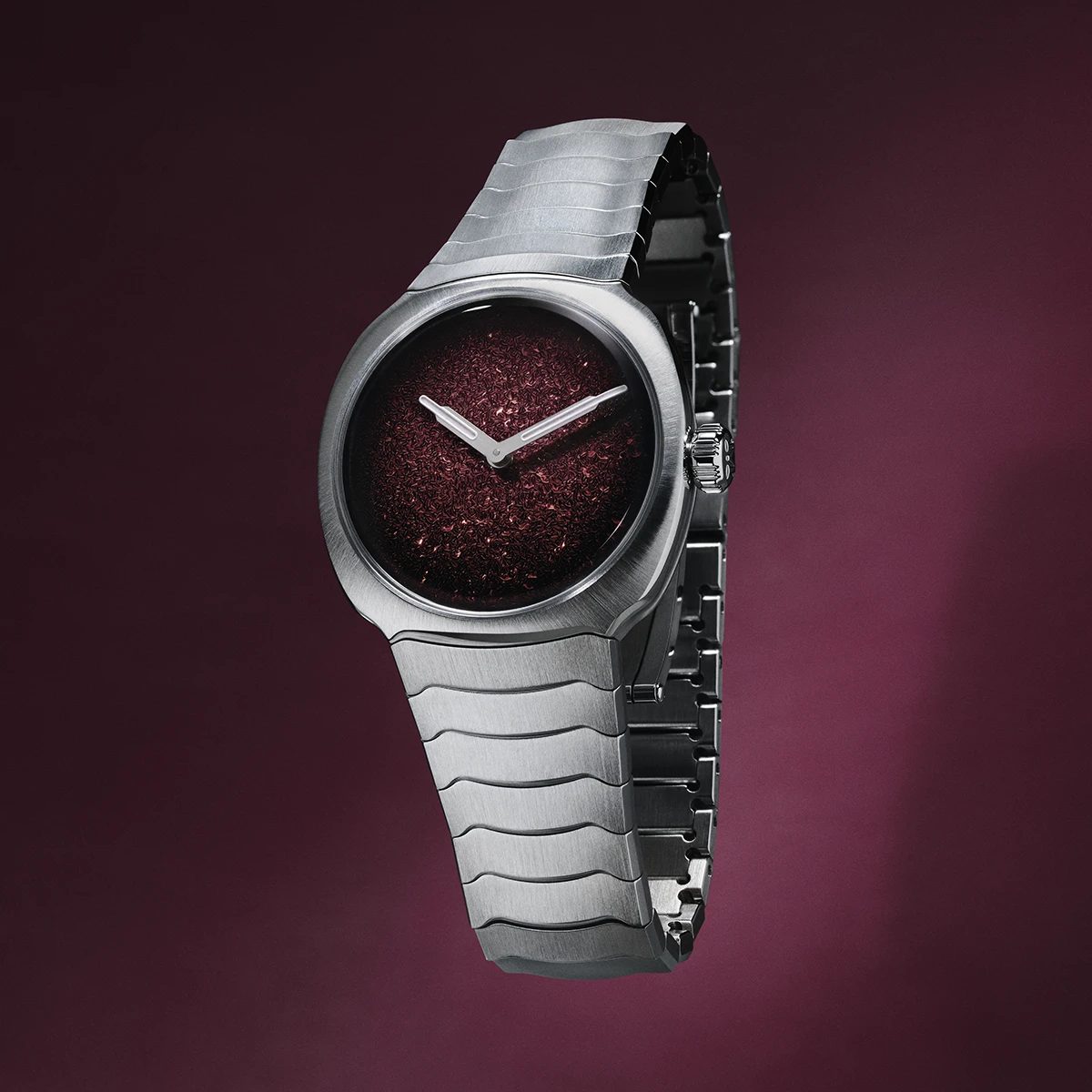 H.モーザー「ストリームライナー・トゥーハンズ 28 MM」Ref.6410-1200