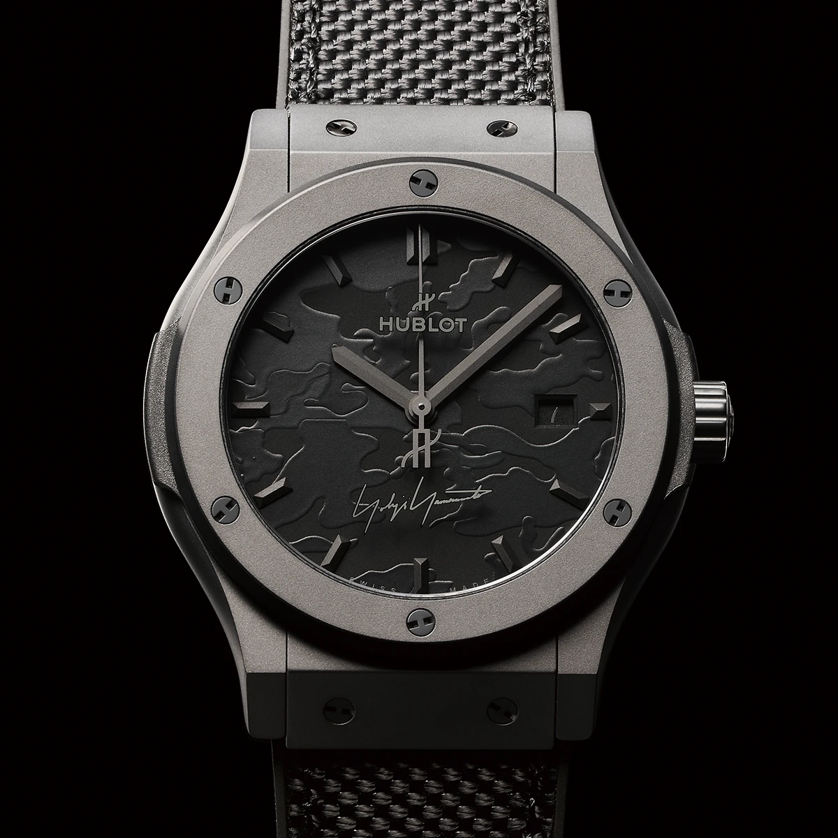 クラシック・フュージョン ヨウジヤマモト オールブラック カモ