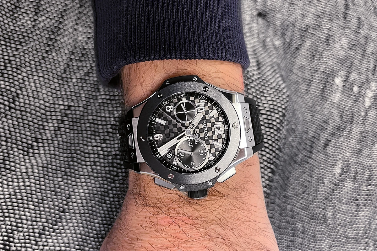 ウブロ「ビッグ・バン オリジナル チタニウム セラミック」