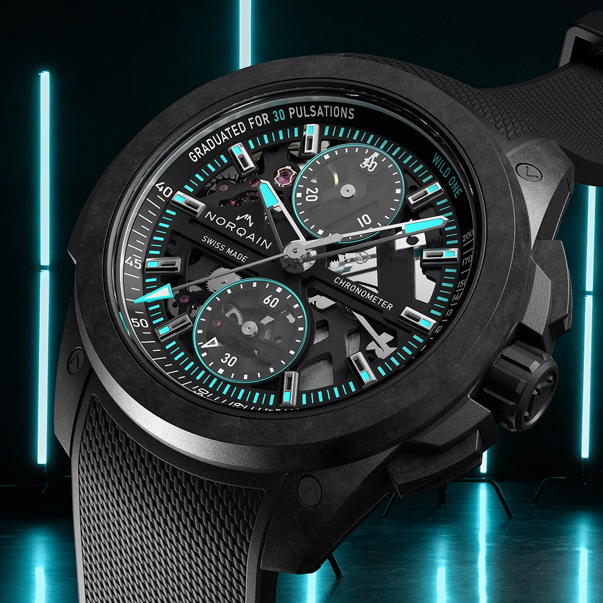 ノルケイン「ワイルドワン スケルトン クロノ」