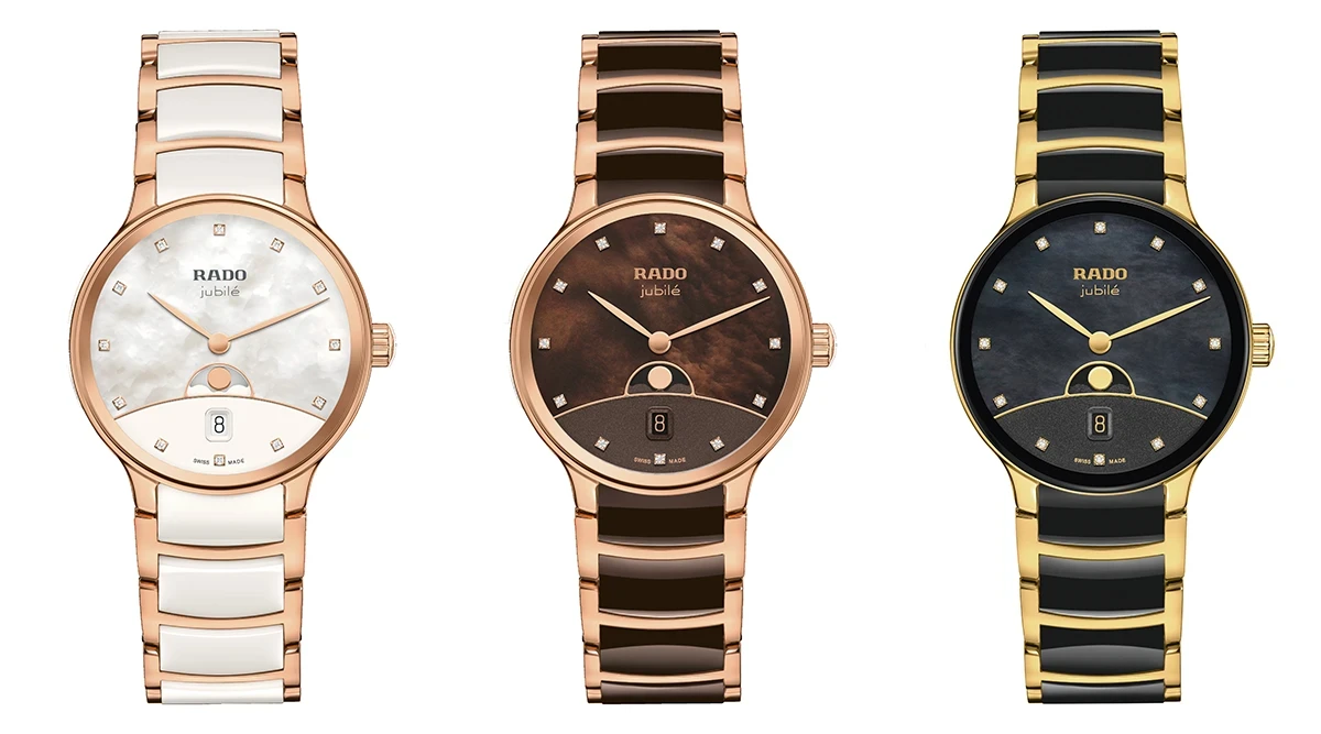 ラドー「セントリックス ムーンフェイズ」Ref.R30232922/Ref.R30232902/Ref.R30233942