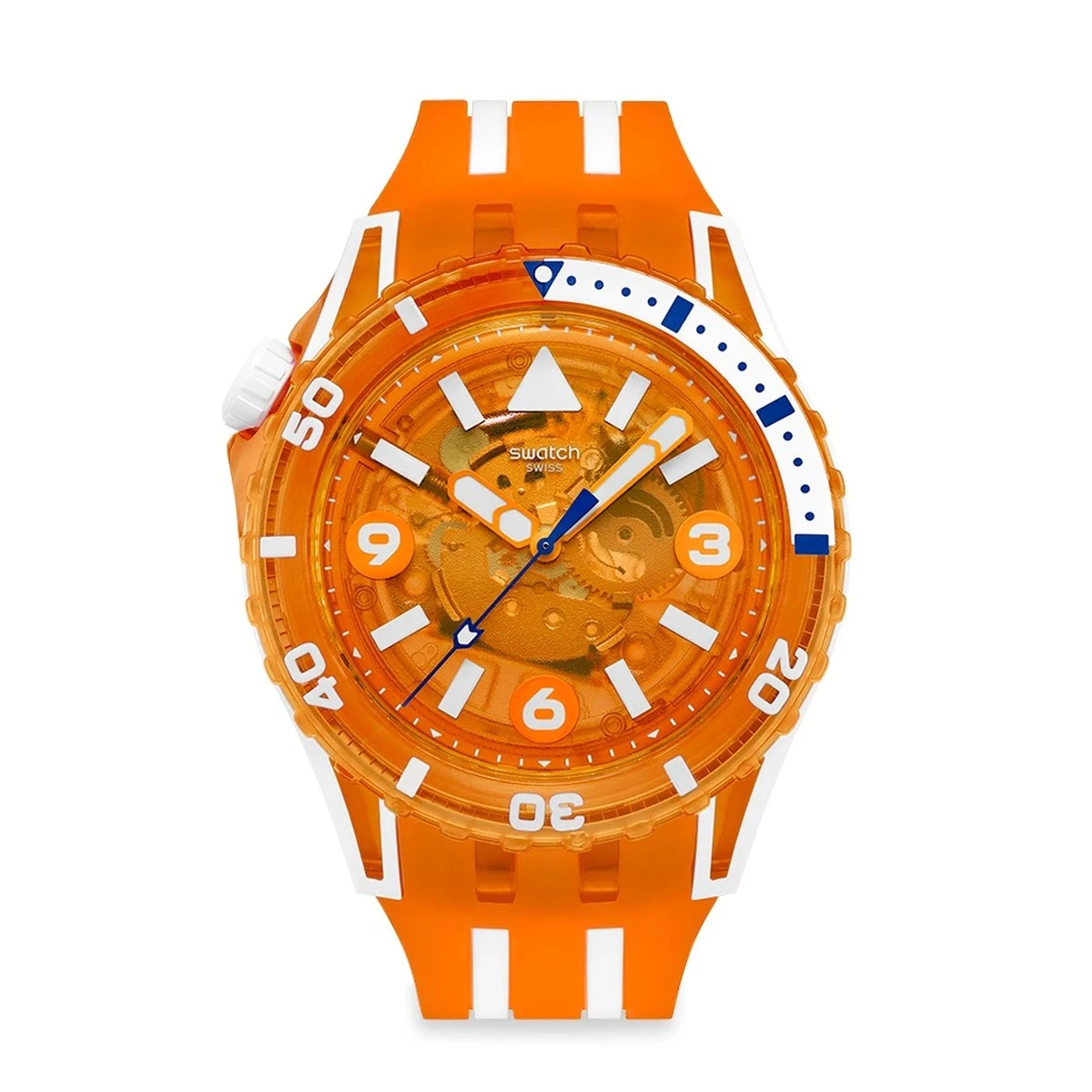 スウォッチ「SCUBAQUA PACIFIC SEA NETTLE」Ref.SSCU09O100