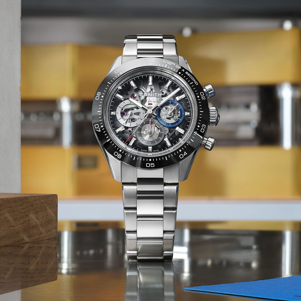 ゼニス「クロノマスター スポーツ スケルトン」Ref.03.3130.3600/01.M3130