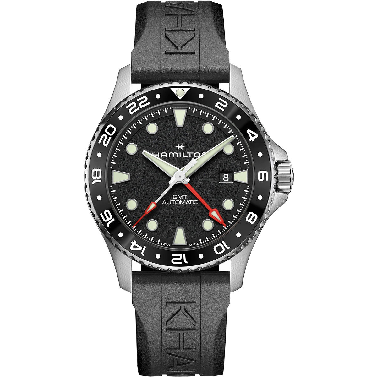 ハミルトン カーキ ネイビー スキューバ GMT