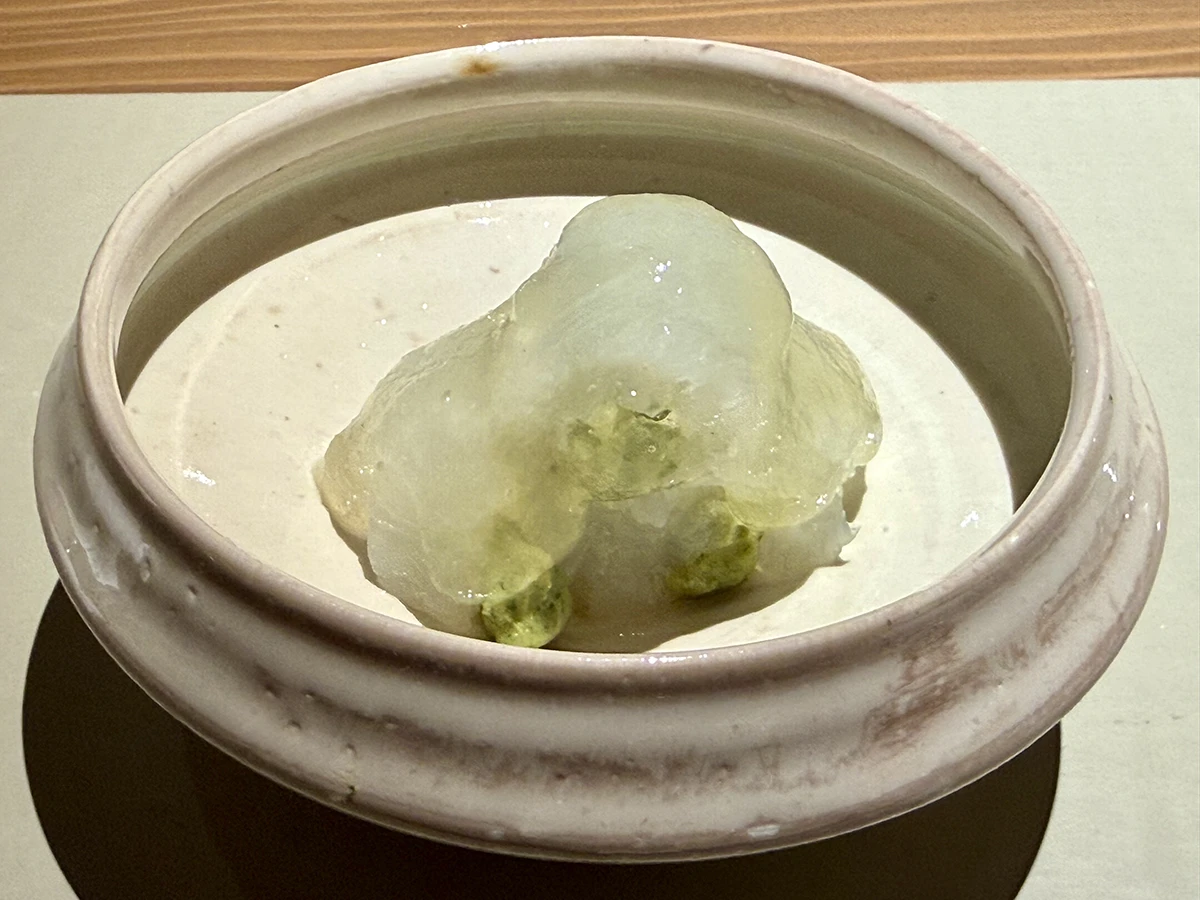 障泥烏賊 木の芽 白味噌 文旦 日向夏