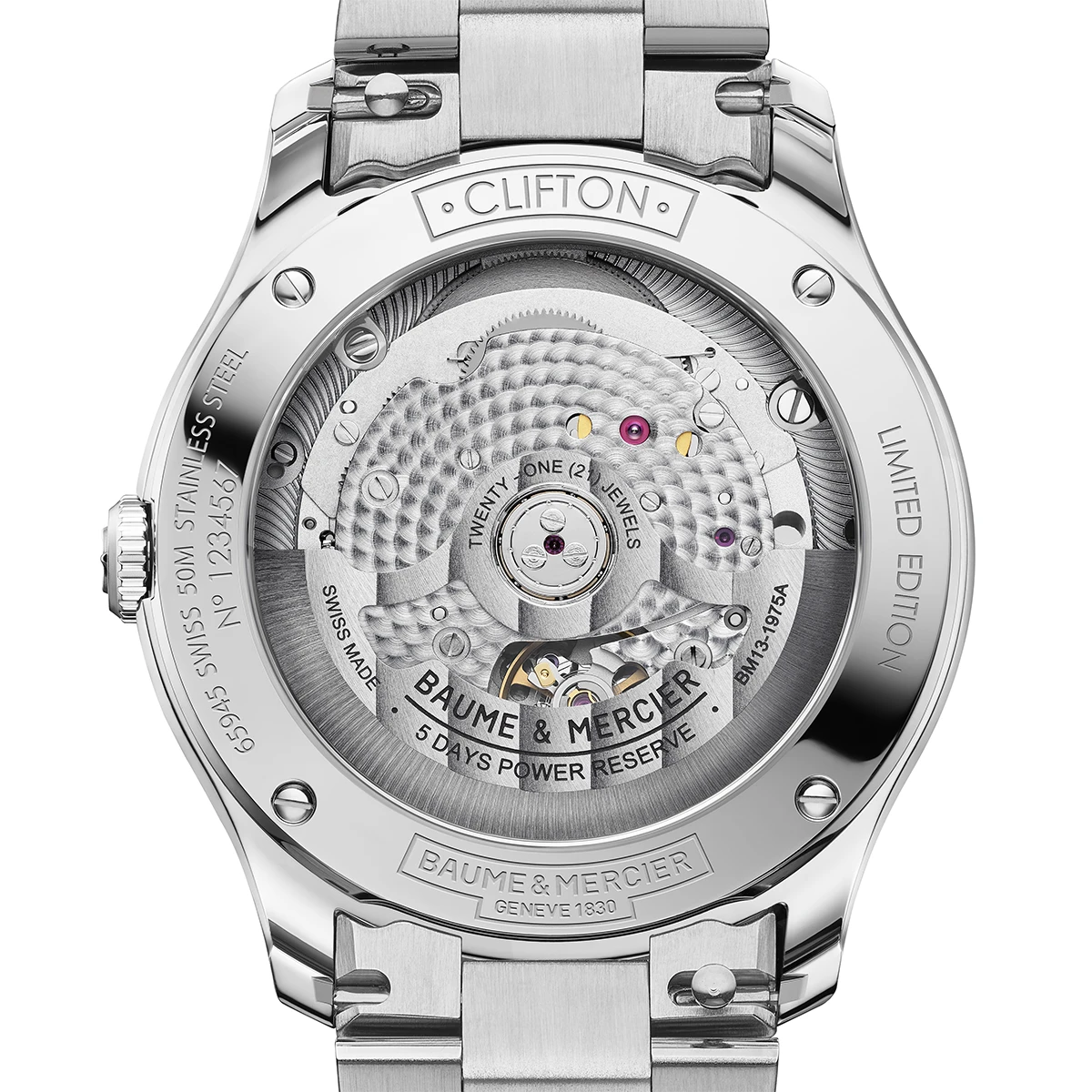 ボーム&メルシエ「クリフトン ボーマティック 39 MM」