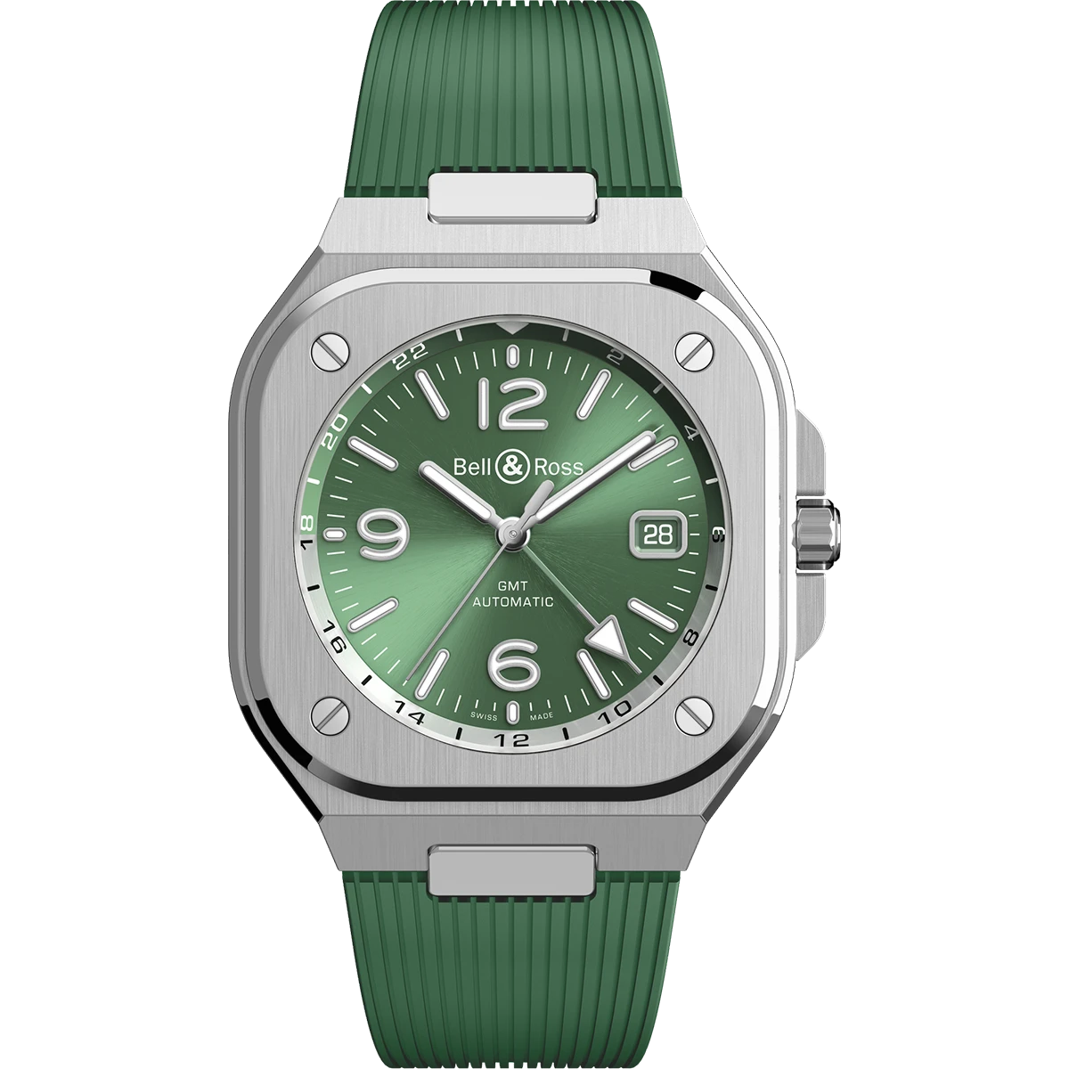 ベル&ロス「BR-05 GMT GREEN STEEL」