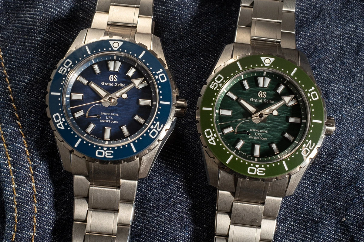 グランドセイコー「Evolution 9 Collection スプリングドライブ U.F.A. Ushio 300 Diver」