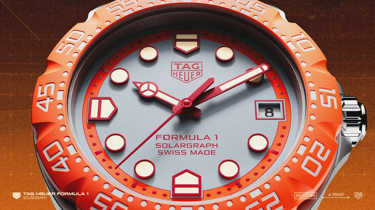 タグ・ホイヤー「タグ・ホイヤー フォーミュラ1 ソーラーグラフ 38 mm」