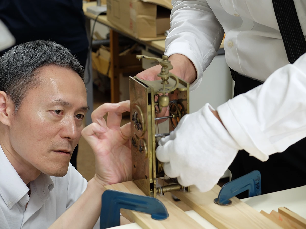 近江神宮所蔵の江戸時代の天文観測機器「垂揺球儀」