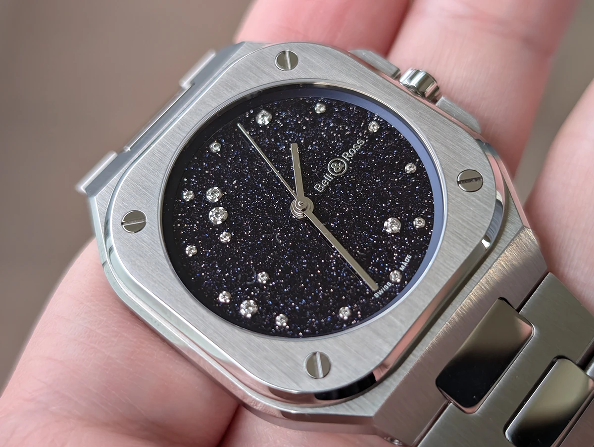 ベル&ロス「BR-05 36MM ブルー ダイヤモンド イーグル」