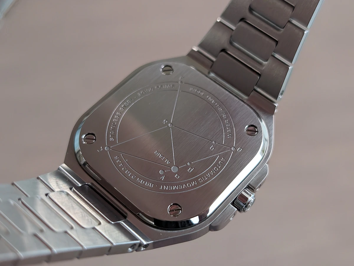 ベル&ロス「BR-05 36MM ブルー ダイヤモンド イーグル」