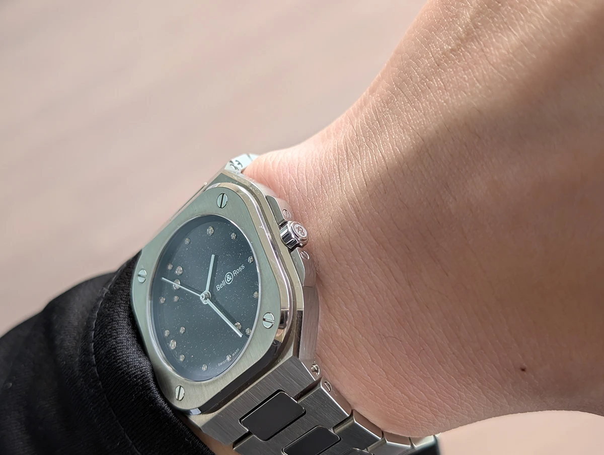 ベル&ロス「BR-05 36MM ブルー ダイヤモンド イーグル」