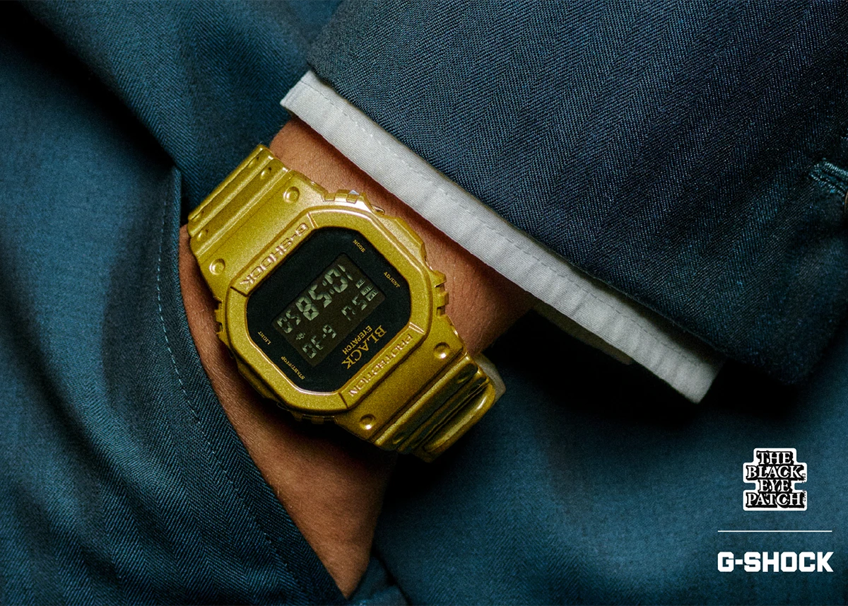 カシオ「G-SHOCK BlackEyePatchコラボレーションモデル」