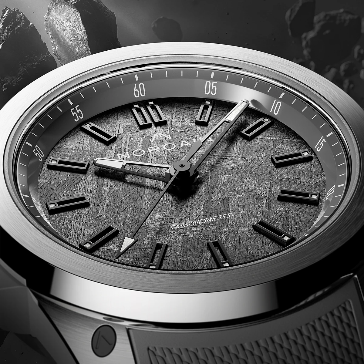 ノルケイン「ワイルド ワン チタニウム メテオライト 42mm」